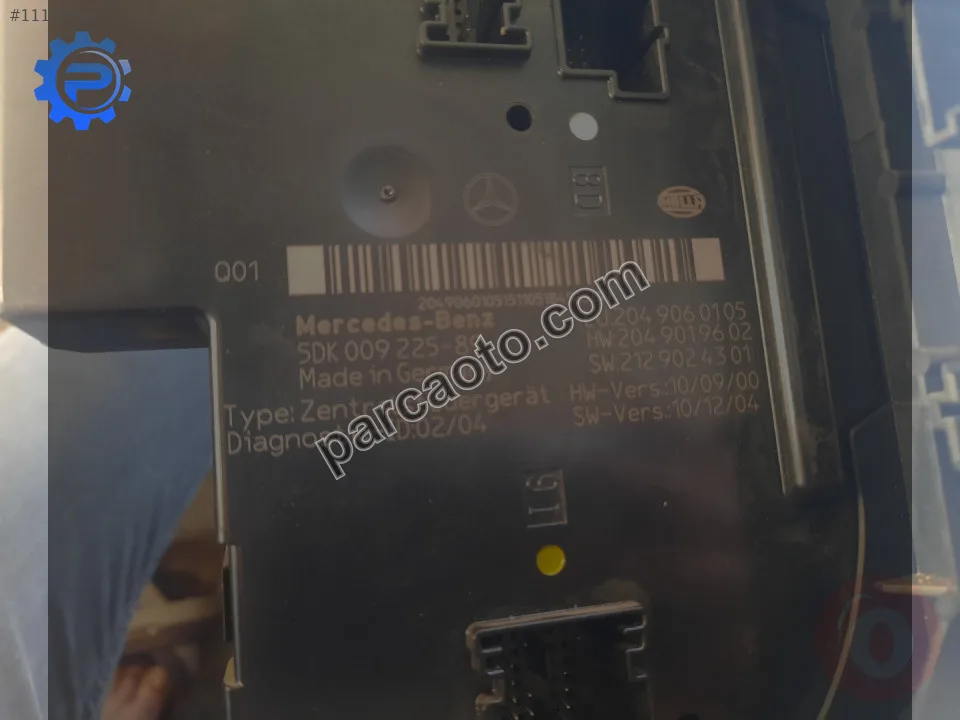 C180 ve w204 gem modülü ve sigortalık kutusu