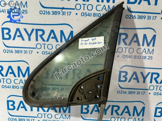 Peugeot 307 ön kelebek camı sol