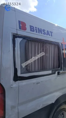 Fiat ducato sağ 3. yan cam
