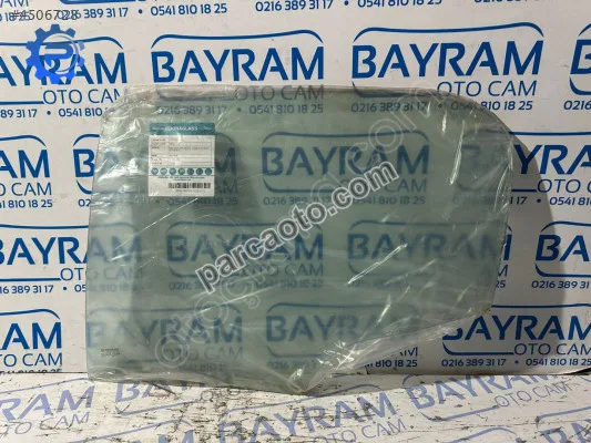 Peugeot 206 arka kapı camı sol