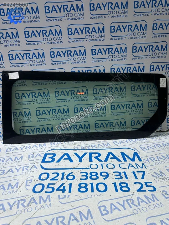 Renault trafik uzun şase yan cam sol