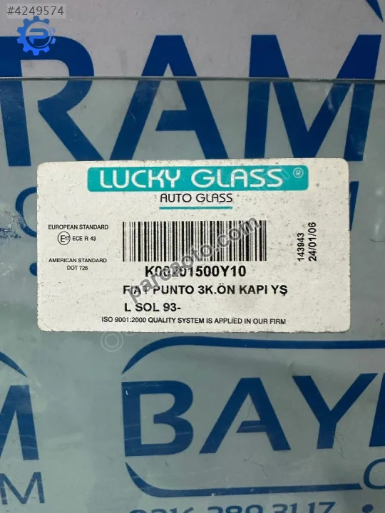 Fiat Punto Kapı Camları - İstanbul Anadolu Kartal