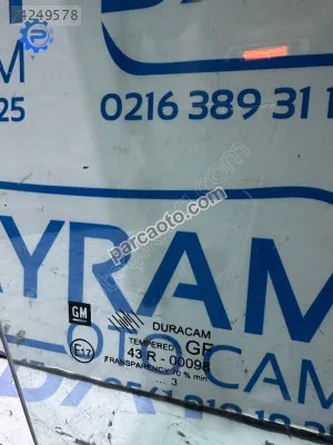 Opel vectra b ön kapı camı sağ
