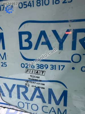 Fiat marea arka kapı camı sağ