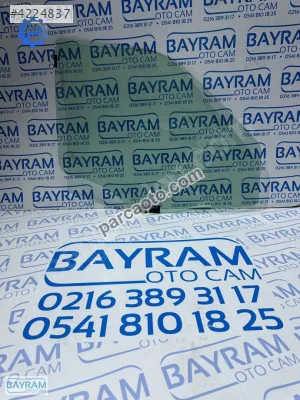 Fiat doblo ön sağ orjinal kapı camı 09-