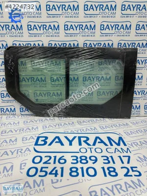 Renault trafik çerçeveli yan cam sol-1 eski model