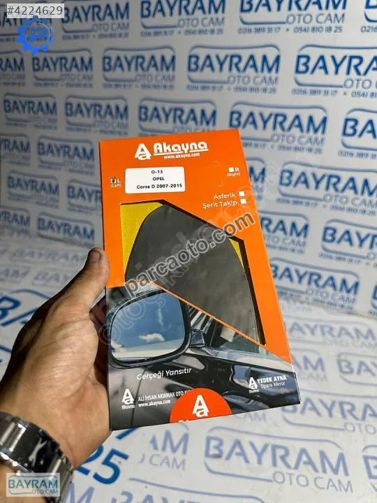 Opel Corsa Dış Ayna Camları - İstanbul Anadolu Kartal