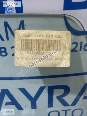 Ford Escort Stw Arka Kapı Camı Sağ 91-97
