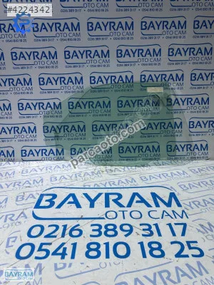 Fiat brava sağ arka kapı camı