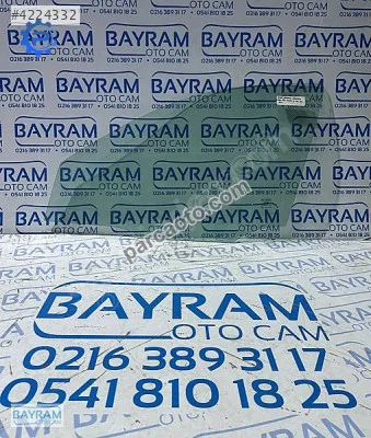 Fiat brava ön kapı camı sol 96-