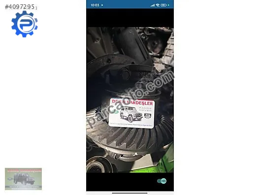 Toyota Hilux E6 2016 43.12 Çikma Orijinal Defransiyel