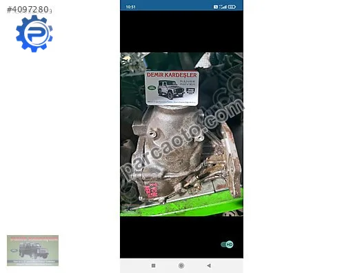 Range Rover çıkma ön defransiyel