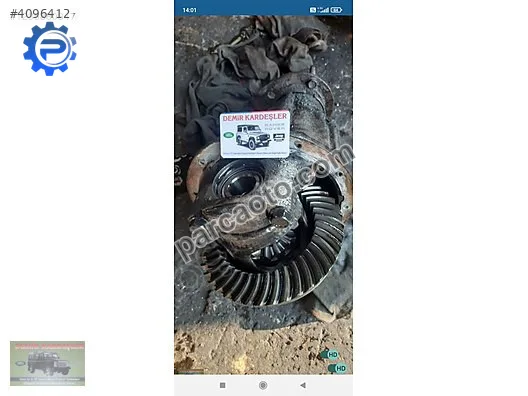 Ford Ranger 9/40 çıkma arka defransiyel
