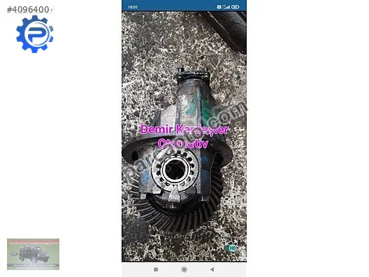 Kia Kia Pregio minibüs çıkma defransiyel