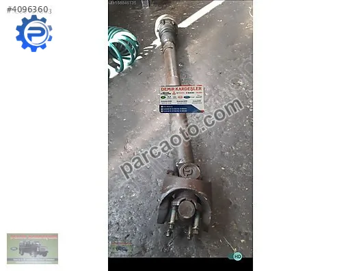 Jeep Grand Cherokee Çift Mafsal Ön Şaft