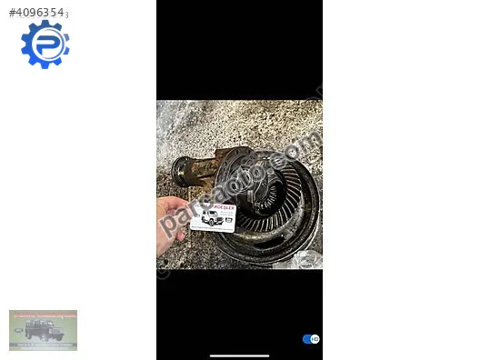 Isuzu D-Max Çıkma Arka Defransiyel