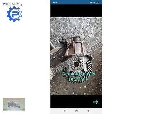 Isuzu Isuzu Nor komple defransiyel