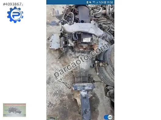 Toyota Hilux 2L Çıkma Motor