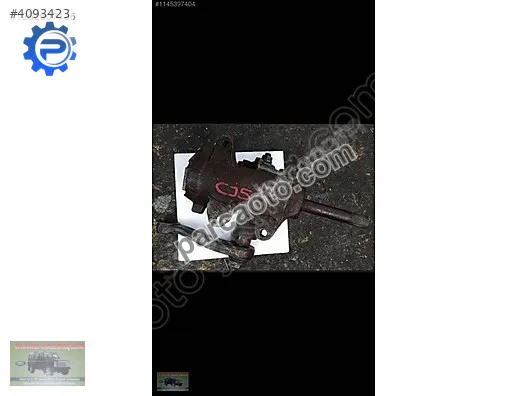 Jeep çıkma orijinal direksiyon kutusu