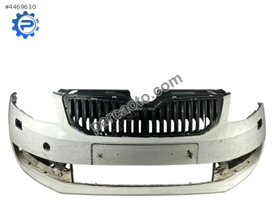 Skoda octavia 2013-2017 ön tampon far yıkamalı panjurlu 5e0807217