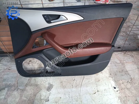 Audi a6 kapı döşemesi ön sag kahverengi sökme orjinal 4g1867106
