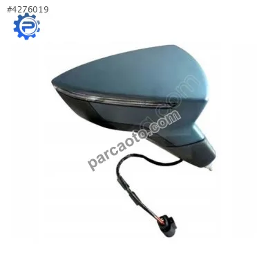 Seat leon dıs dıkız aynası sol elektrıklı astarlı sınyallı 5 pın