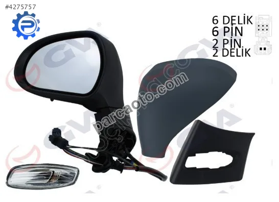 Peugeot 308 Dış Ayna Komple - İstanbul Anadolu Ataşehir