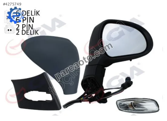 Peugeot 308 Dış Ayna Komple - İstanbul Anadolu Ataşehir