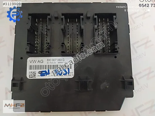 Audi q3 konfor beyni 8x0907063g