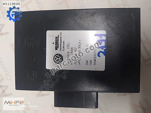 Wv touareg bagaj kapagi kontrol unitesi 7l6959107