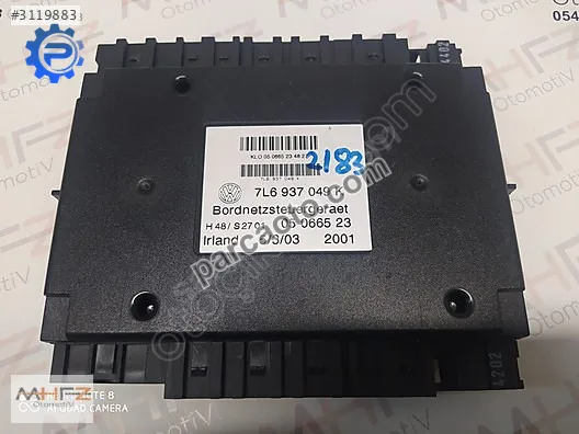Porsche cayanne konfor beyni 7l6937049k