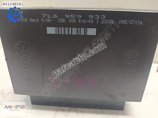 Wv touareg konfor beyni 7l6959933
