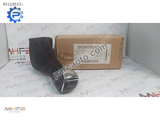 Skoda super b dsg otomatik vites topuzu körüğü kolu 5jb713123ak