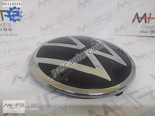 Volkswagen t-roc 2018-2021 on panjur arma amblem 2gm853601f