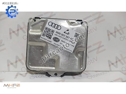 Audi q7 2016-2024 gündüz led far beyni beyin 4m0907397ad sıfır