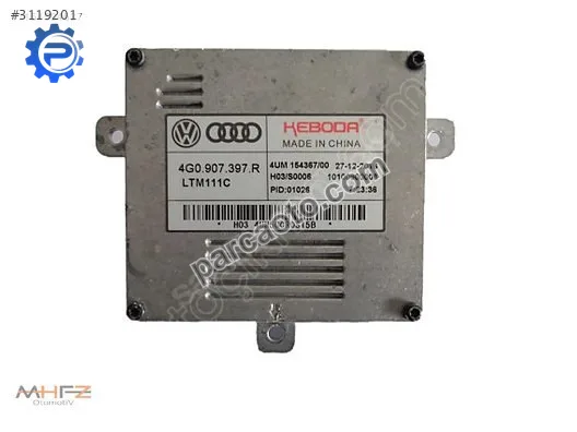 Audi a6 2015-2018 led zenon xenon far beyni 4g0907397r