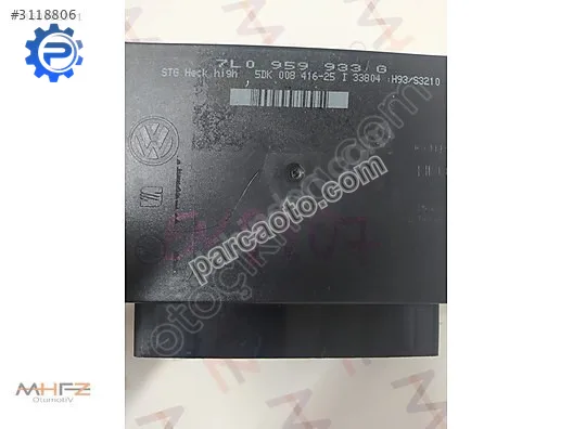 Porsche cayenne wv touareg konfor beyni 7l0959933g