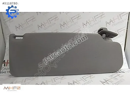 Passat b6 2006-2011 ön sol güneşlik güneşlik orjınal koyu gri