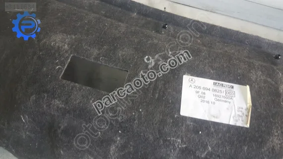 Mercedes c 205 bagaj kapağı döşeme sol a2056940825