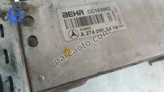 Mercedes C 205 RADYATÖR TURBO A2740900414