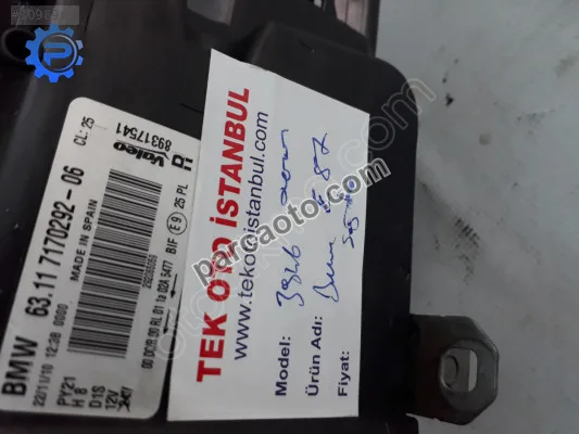 Bmw e87 far 1 seri sağ xenon