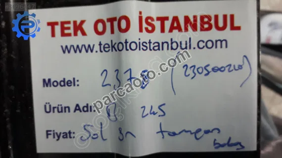 B  245 tampon babası sol ön demiri ayağı
