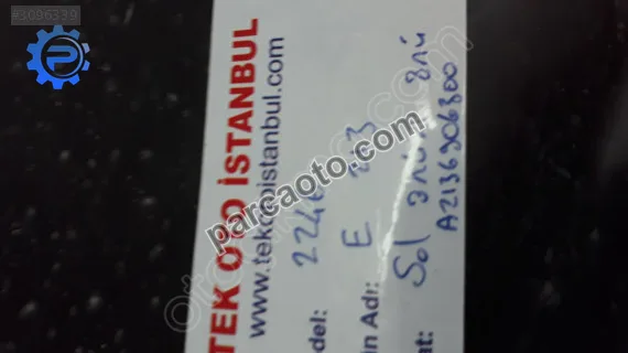 Mercedes e 213 davlumbaz sol önün önü
