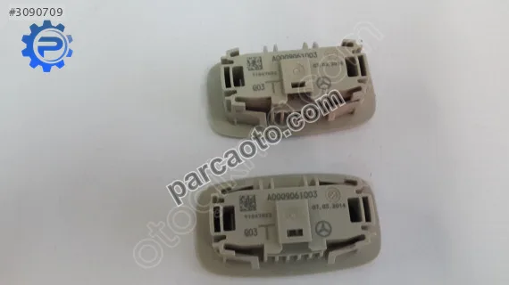 Mercedes c 205 döşeme iç aydınlatma tavan a0009061003