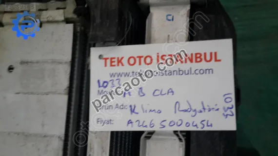 Mercedes a b cla 246 radyatör klima radyatörü a2465000454