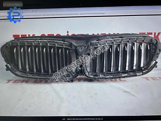 Bmw 5 seri g30 kasa radyatör paneli 187156-10