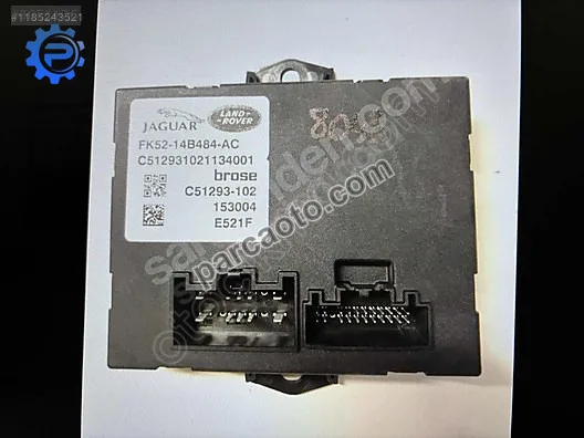 Range rover kontrol ünitesi fk52-14b484-ac