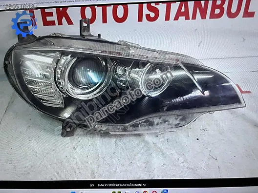 Bmw x5 seri e70 kasa sağ xenon far
