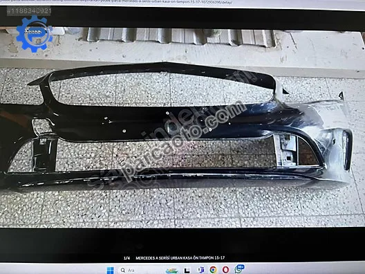 Mercedes a serisi urban kasa ön tampon 15-17