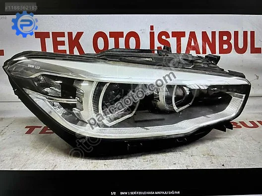 Bmw 1 seri f20 lcı kasa makyajlı sağ far